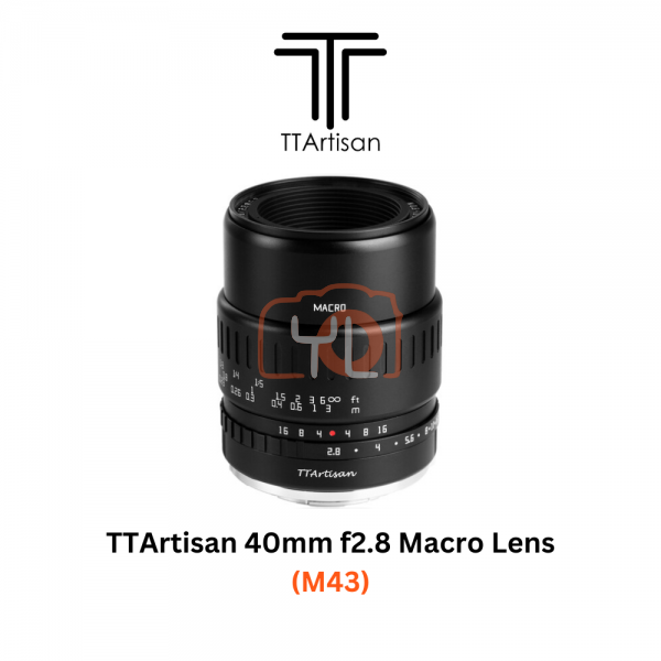 TTArtisan 40mm f2.8 Macro Lens (M43)