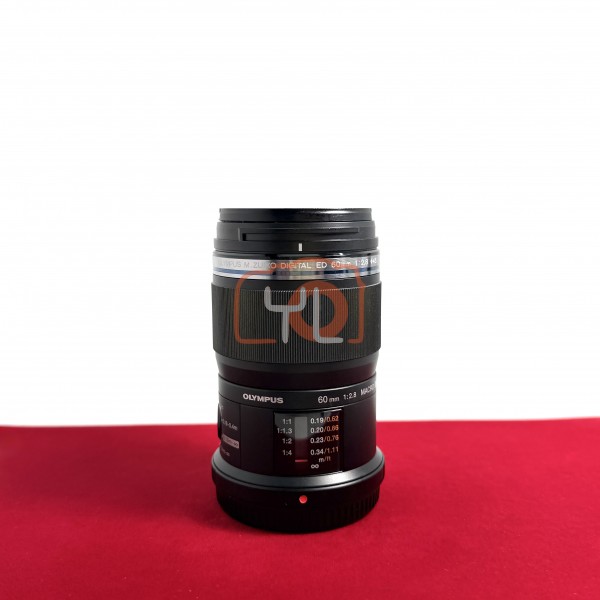 [USED-PJ33] Olympus 60mm F2.8 Macro M.Zuiko, 90% Like New Condition (S/N:ABQA64845)