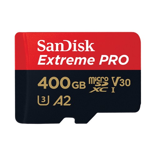 SanDisk 400GB Extreme PRO UHS-I C10 microSD Card (170MB/s)