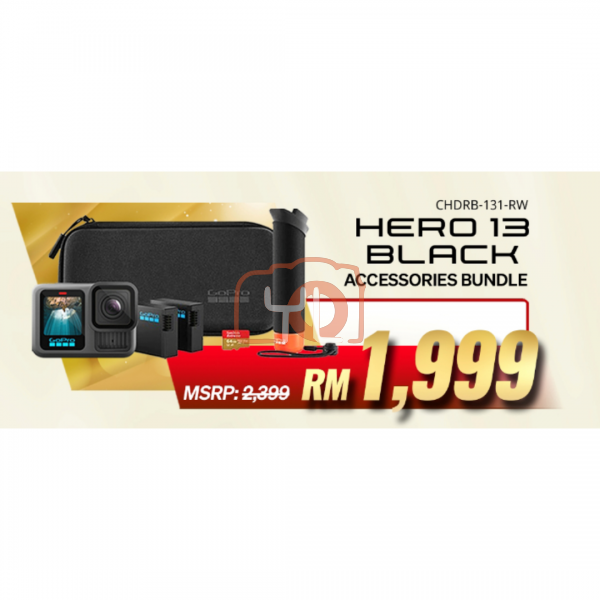 GoPro HERO13 Black & Accessories Bundle(CNY PROMO)