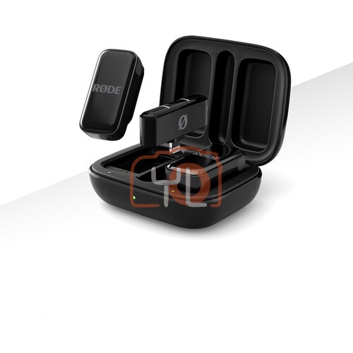 RODE Wireless Micro 2-Person Ultracompact Wireless Microphone System with Lightning Connector (2.4 GHz, Black)