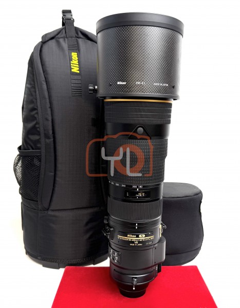 [USED-PJ33] Nikon 180-400mm F4E TC1.4 FL ED AFS VR, 95% Like New Condition (S/N:201069)