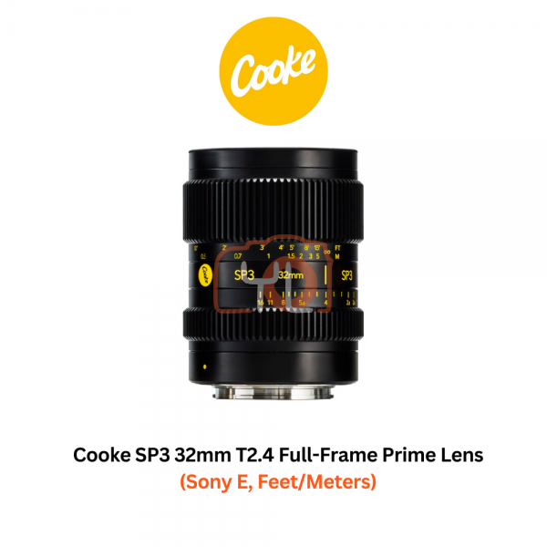 Cooke SP3 32mm T2.4 Full-Frame Prime Lens (Sony E, Feet/Meters)