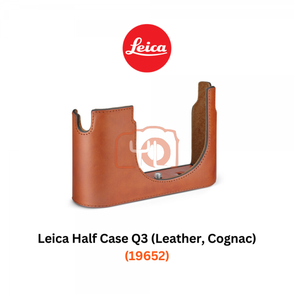 Leica Half Case Q3 (Leather, Cognac) (19652)