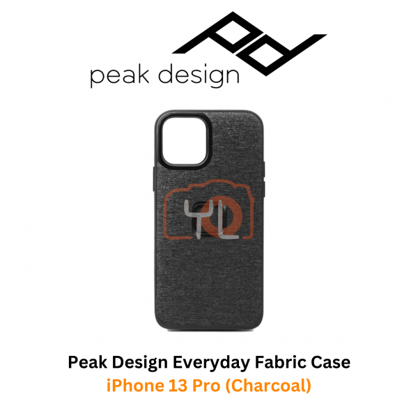 Peak Design Mobile Everyday Smartphone Case for Apple iPhone 13 Pro (Charcoal)