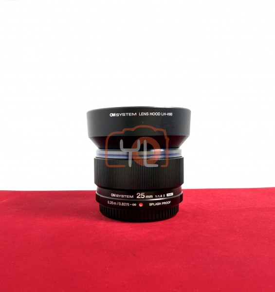 [USED-PJ33] OM System 25mm F1.8 II M.Zuiko Digital, 95% Like New Condition (S/N:307002149)