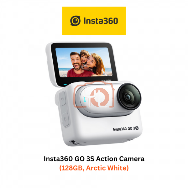 Insta360 GO 3S Action Camera (128GB, Arctic White)