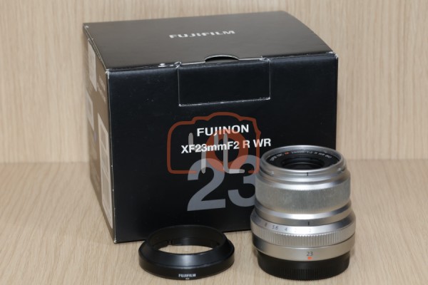 [USED-LowYat G1] Fujifilm 23mm F2 XF WR Lens SIL ,89%LIKE NEW CONDITION SN:85A51529
