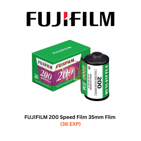 FUJIFILM 200 Speed Film 35mm Film (36 exp)