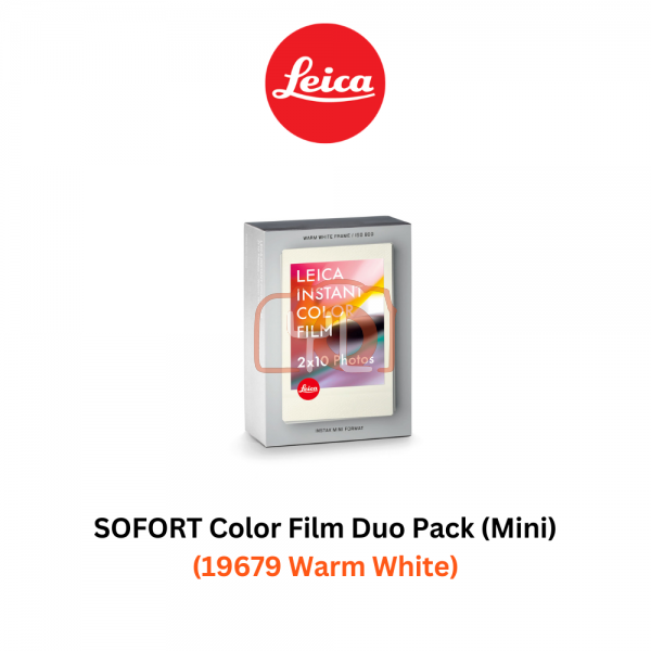 Leica SOFORT Color Film Duo Pack (Mini) - 19679 Warm White