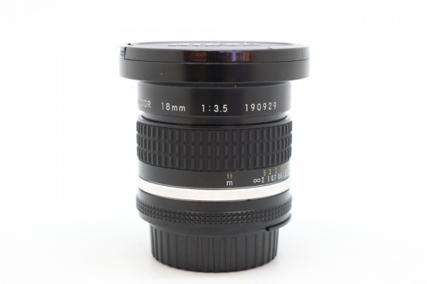 [USED-PJ33] Nikon 18mm F3.5 AIS Lens 88%Like New Condition S/N:190929