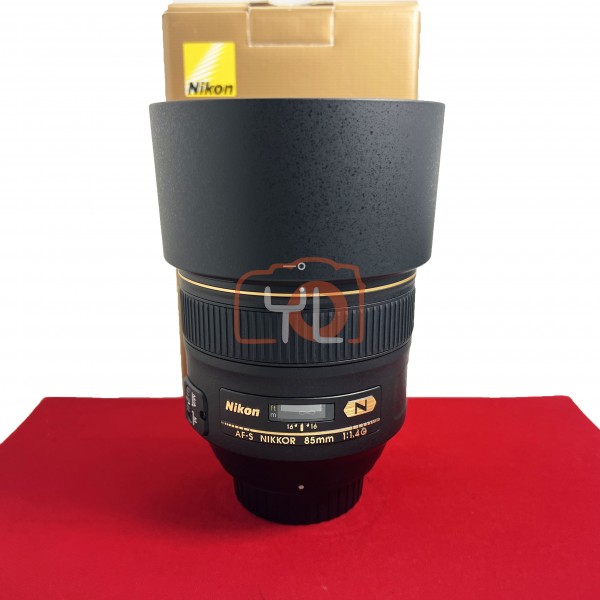 [USED-PJ33] Nikon 85mm F1.4 G AFS, 95% Like New Condition (S/N:243744)