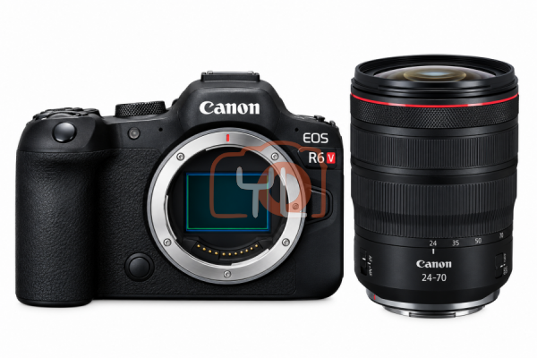 Canon EOS R6 V Mirrorless Camera Body + RF 24-70mm F2.8 L IS USM Lens (Free Homan 256GB CF Express Type B Card)