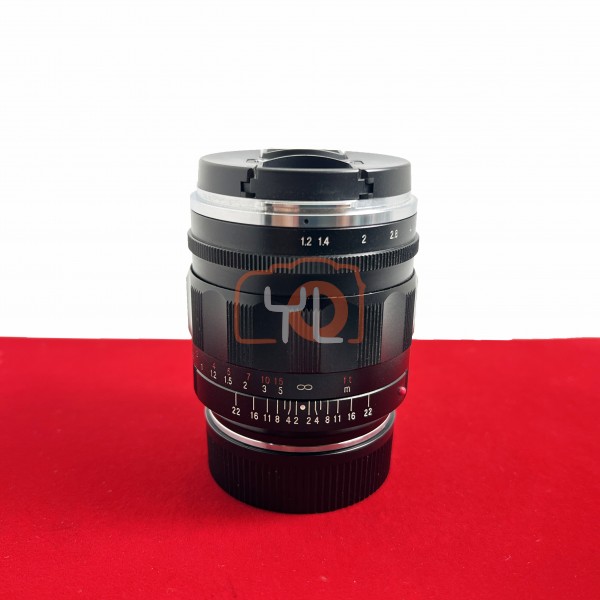 [USED-PJ33] Voigtlander 35mm F1.2 II Nokton ASPH VM (Leica M), 90%Like New Condition (S/N:8140399)
