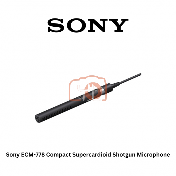 Sony ECM-778 Compact Supercardioid Shotgun Microphone