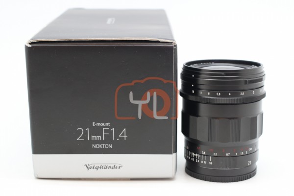 [USED-PUDU] Voigtlander 21MM F1.4 Nokton For Sony FE 90%LIKE NEW CONDITION SN:17940618