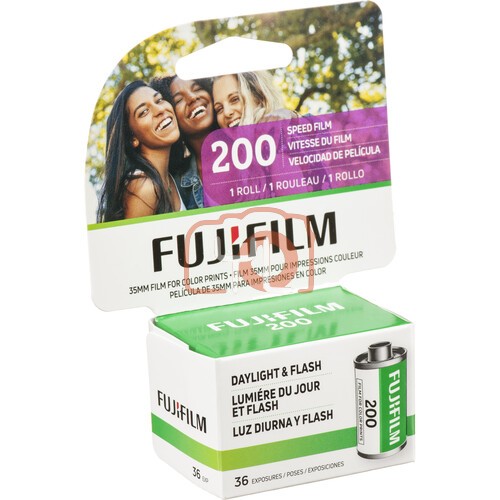 FUJIFILM 200 Color Negative Film (35mm Roll Film, 36 Exposures)