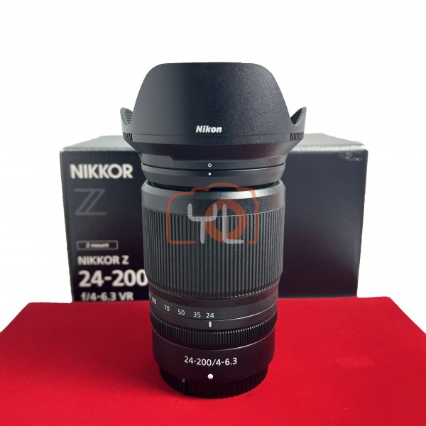 [USED-PJ33] Nikon 24-200mm F4-6.3 VR  Z , 95% Like New Condition (S/N:20038701)