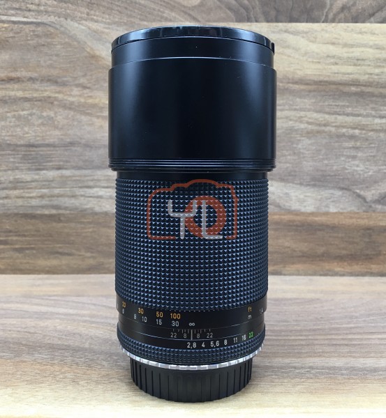 [USED @ YL LOW YAT]-CONTAX Carl Zeiss Sonnar T 180mm F2.8 AEG MF Lens For Canon,90% Condition Like New,S/N:7246336