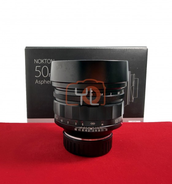 [USED-PJ33] Voigtlander 50mm F1.0 Nokton ASPH VM (Leica M), 95% Condition Like New (S/N:7250932)