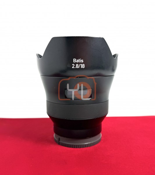 [USED-PJ33] Zeiss 18mm F2.8 Batis (Sony FE Mount) , 85% Like New Condition (S/N:60044035)