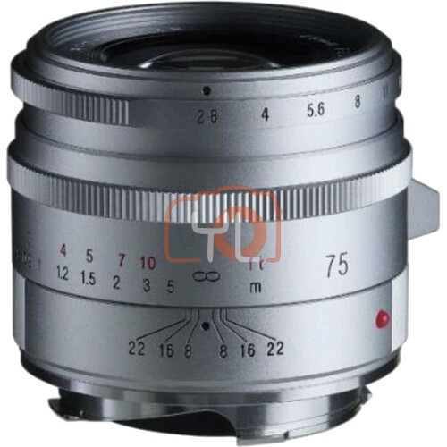 Voigtlander APO-SKOPAR 75mm f2.8 VM Lens (Silver)