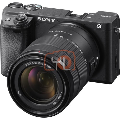 Sony Alpha a6400 Mirrorless Digital Camera with 18-135mm Lens [Free 64GB SD Card]