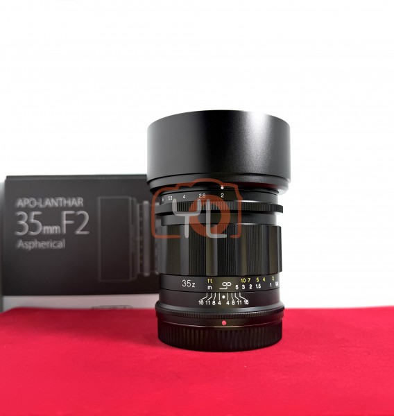 [USED-PJ33] Voigtlander 35mm F2 II APO Lanthar APSH (Nikon Z), 99% Like New Condition (S/N:7561157)