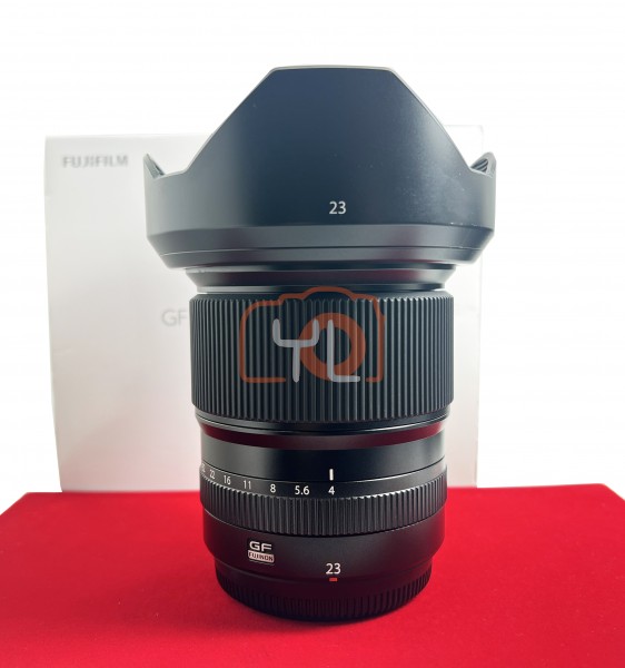 [USED-PJ33] Fujifilm GF 23mm F4 R LM WR , 95% Like New Condition (S/N:76A03049)