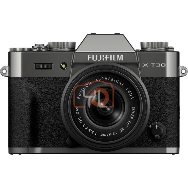 FUJIFILM X-T30 III Mirrorless Camera with 13-33mm F3.5-6.3 Lens - Charcoal Silver [FREE 32 GB SD Card]