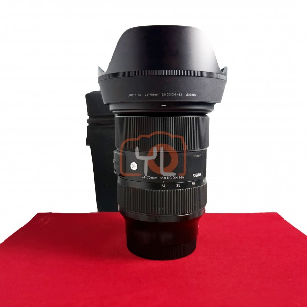 [USED-PJ33] Sigma 24-70MM F2.8 DG DN For L-Mount, 90% Condition Like New (S/N:57853233)