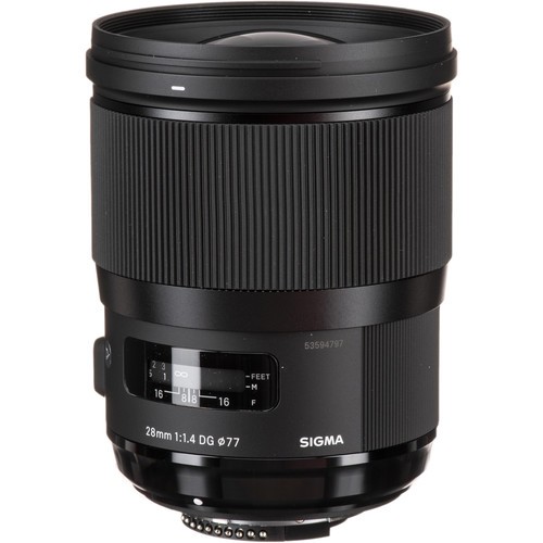 Sigma 28mm F1.4 DG HSM ART Lens (Nikon)