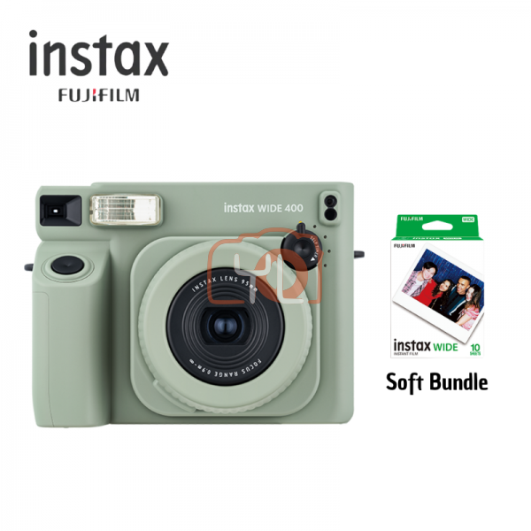 FUJIFILM INSTAX WIDE 400 Instant Film Camera - Soft Bundle