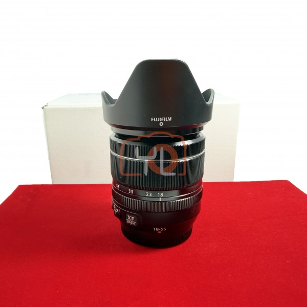 [USED-PJ33] Fujifim 18-55mm F2.8-4 R LM OIS XF, 95% Like New Condition (S/N:8BA18878)