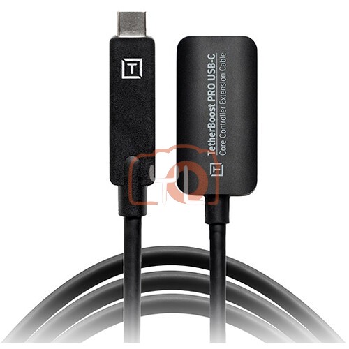 Tether Tools TetherBoost Pro USB Type-C Core Controller Extension Cable (16', Non-Reflective Black)