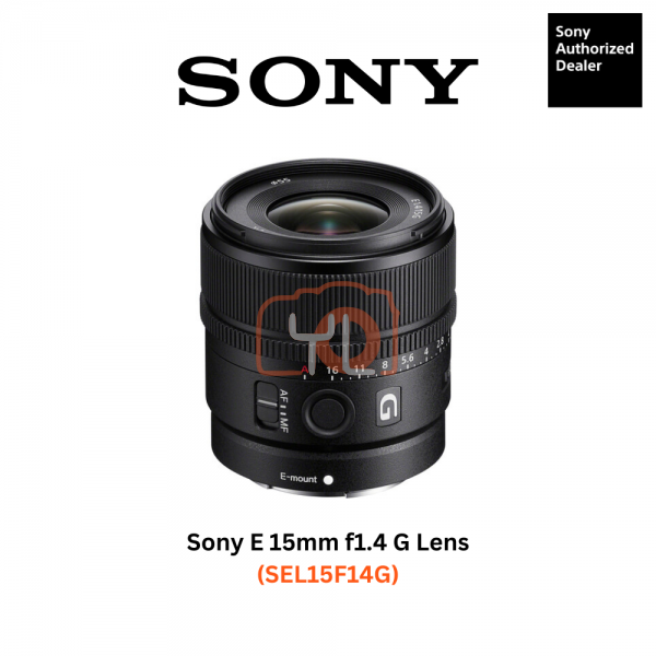 Sony E 15mm F1.4 G Lens (SEL15F14G)
