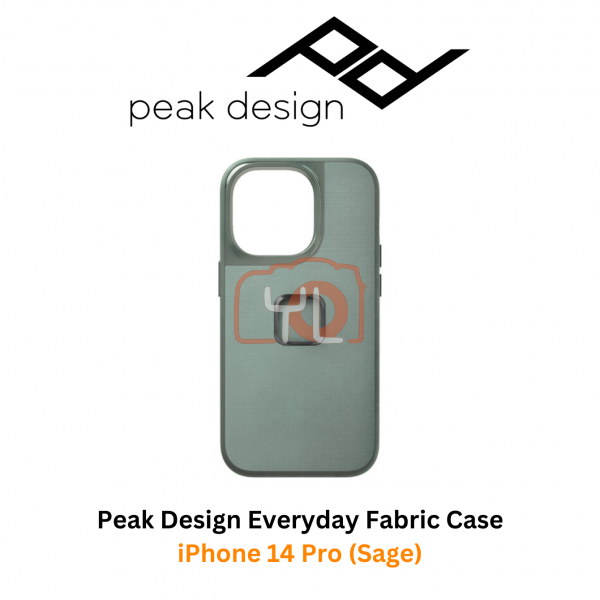 Peak Design Mobile Everyday Smartphone Case for iPhone 14 Pro (Sage)