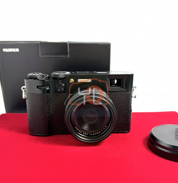 [USED-PJ33] Fujifilm X100VI Digital Camera (Black) (Shutter Count: 1.6K), 90% Like New Condition (S/N:5A702935)