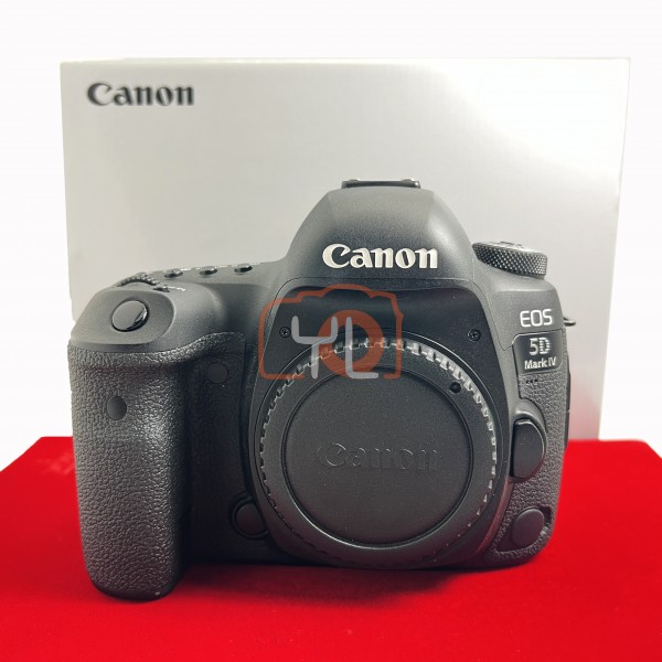 [USED-PJ33] Canon EOS 5D Mark IV Body (SC:23K)  ,90% Like New Condition (S/N:533038002347)