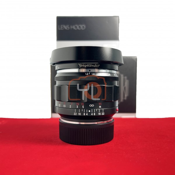 [USED-PJ33] Voigtlander 50mm F1.2 Nokton ASPH Lens (Leica M), 95% Like New Condition (S/N:7424627)