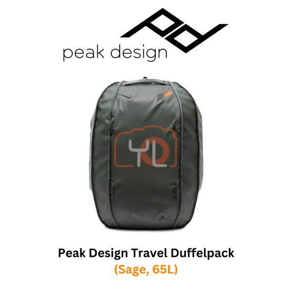 Peak Design Travel Duffelpack (Sage, 65L)