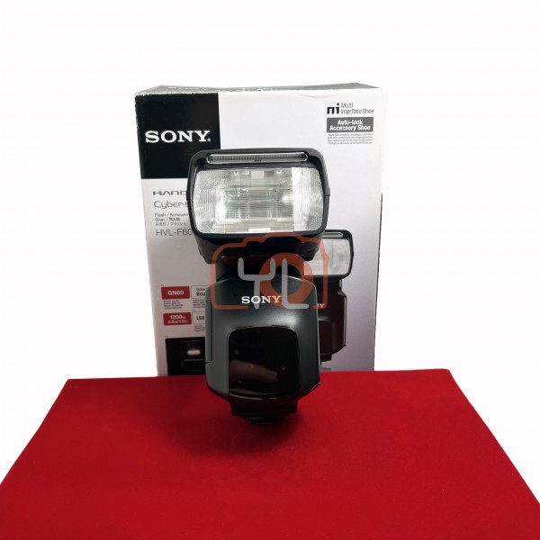[USED-PJ33] Sony HVL-F60M Flash , 85% Like New Condition (S/N:2012422)