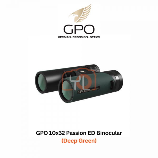 GPO 10x32 Passion ED Binocular (Deep Green)