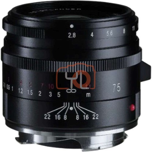 Voigtlander APO-SKOPAR 75mm f2.8 VM Lens (Black)