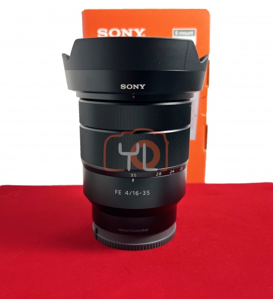 [USED-PJ33] Sony 16-35mm F4 ZA FE OSS , 95% Like New Condition (S/N:1977124)