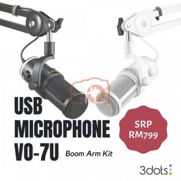 Deity Microphone V0-7U Boom Arm Kit (Black)