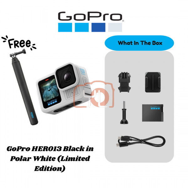 GoPro HERO13 Black in Polar White (Limited Edition) ( Promo)