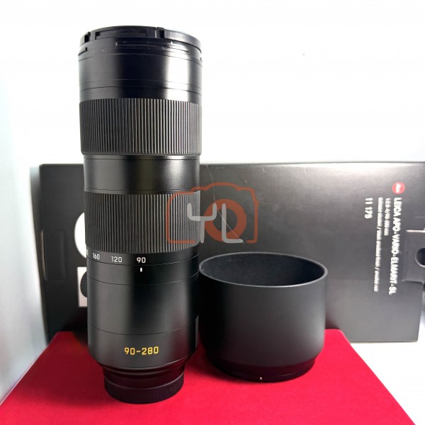 [USED-PJ33] Leica 90-280mm F2.8-4 APO Vario Elmarit SL 11175 (Scatch Front Corner) , 90% Like New Condition (S/N:4572111)