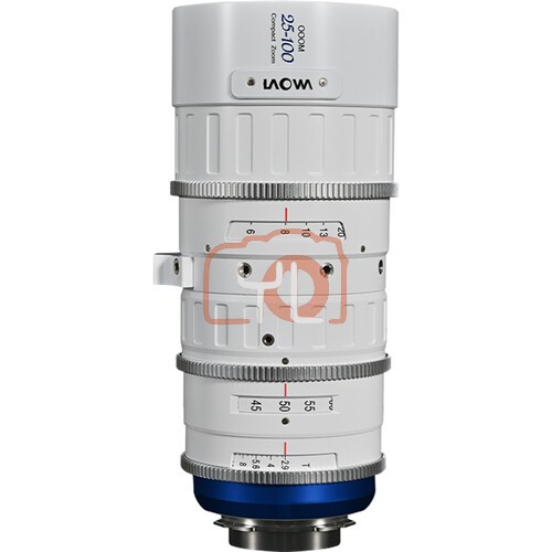 Laowa OOOM 25-100mm T2.9 Cine (Meters) PL Come with EF & FE Adapter (White)