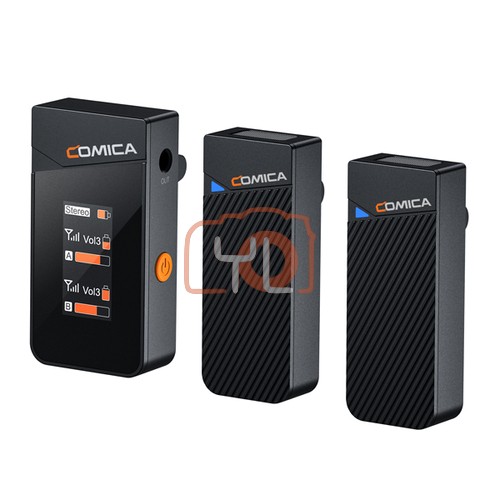 Comica C2 RX + TX + TX 2.4G Dual-channel Mini Wireless Microphone